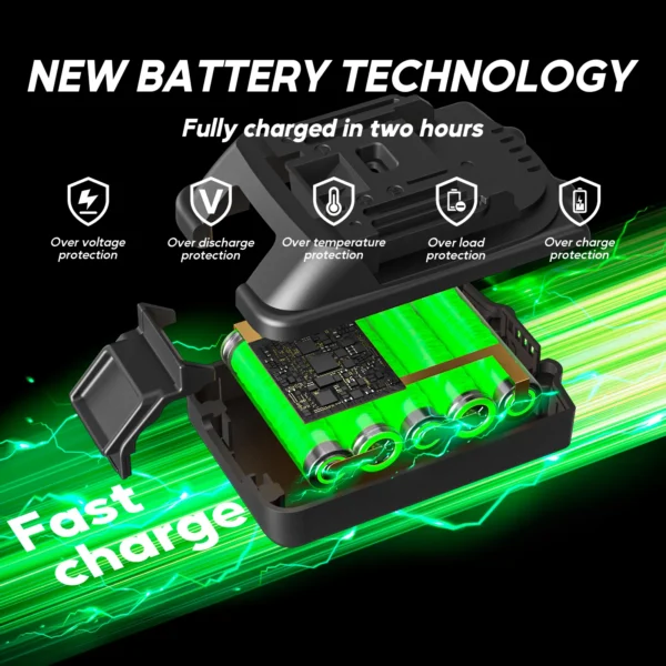 micter 2000 mah li-ion battery