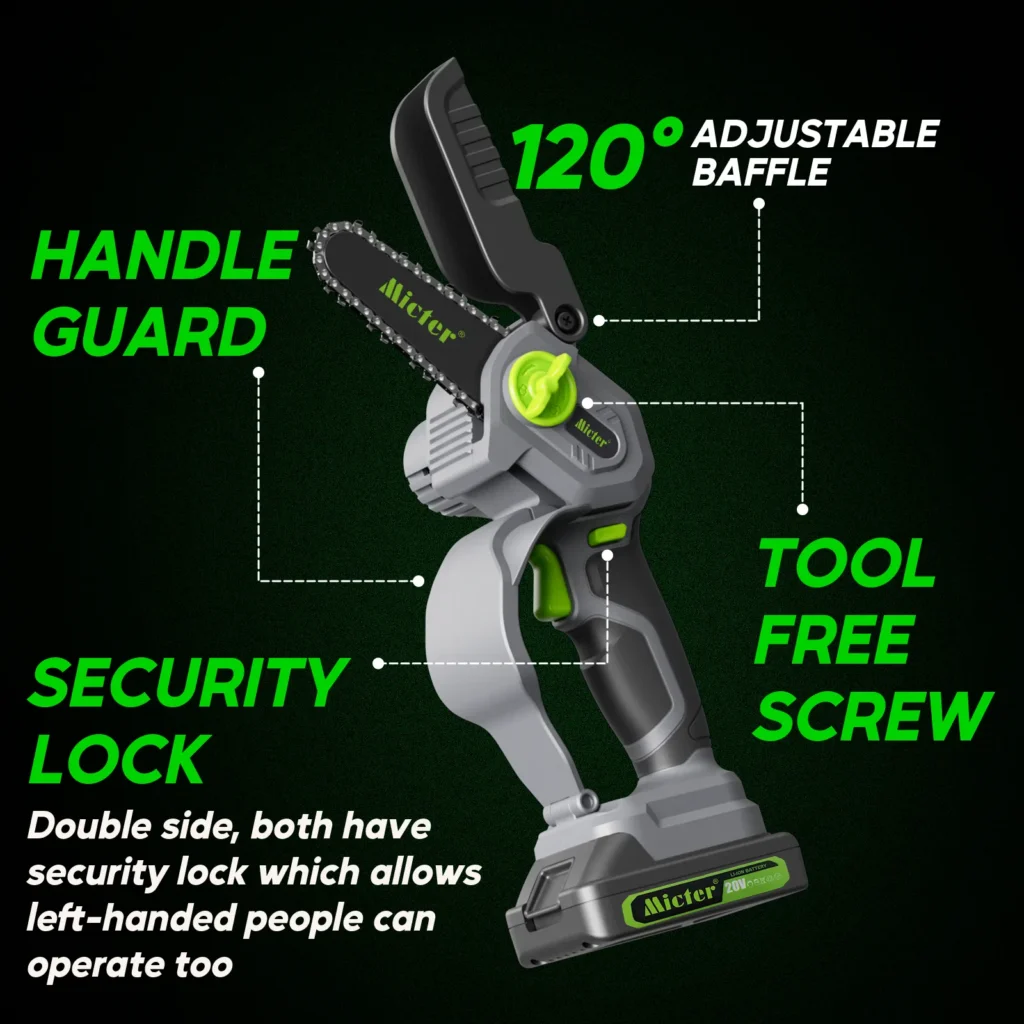 Are Mini Chainsaws Safe? - Micter