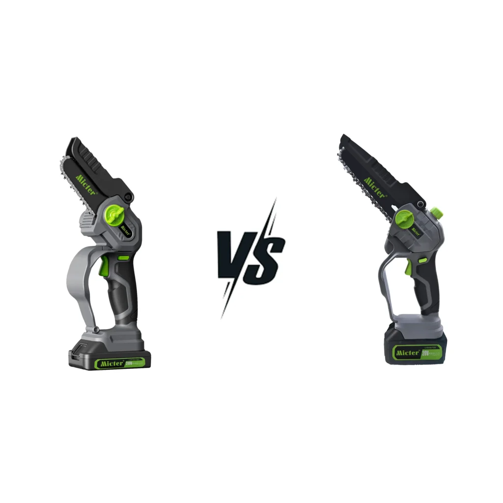 Differences Between 4-Inch and 6-Inch Mini Chainsaws