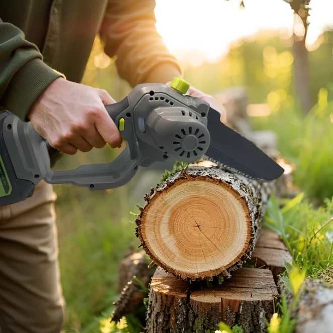 How to service a mini chainsaw