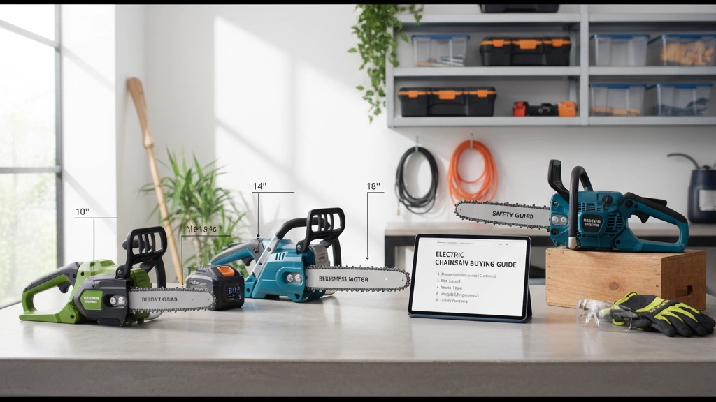 electric chainsaw buying guide features